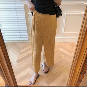 Issey Miyake signature pleats pants